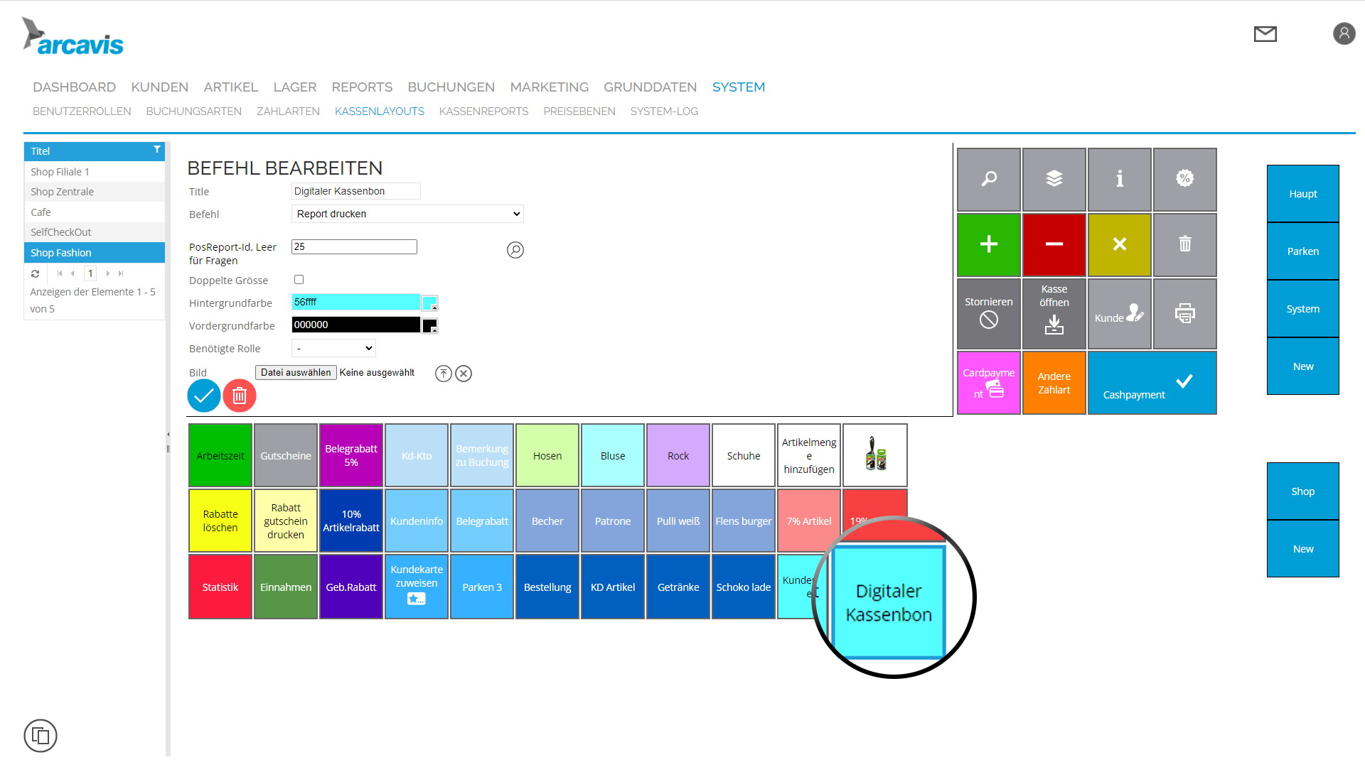 Digitaler Kassenbon Zahlpunkt Kassenlösungen für Unternehmen